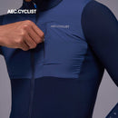 Men's Fleece Cycling Jersey 2026 - Hill - Blue