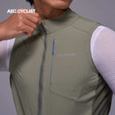 Men's Lightweight Cycling Wind Gilet 2026 - Hill - Green