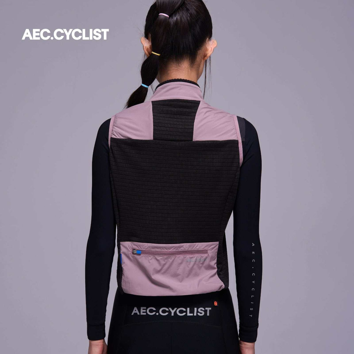 Women's Cycling Wind Gilet 2026 - Hill -Purple