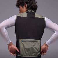 Men's Cycling Wind Gilet 2026 - Hill - Green