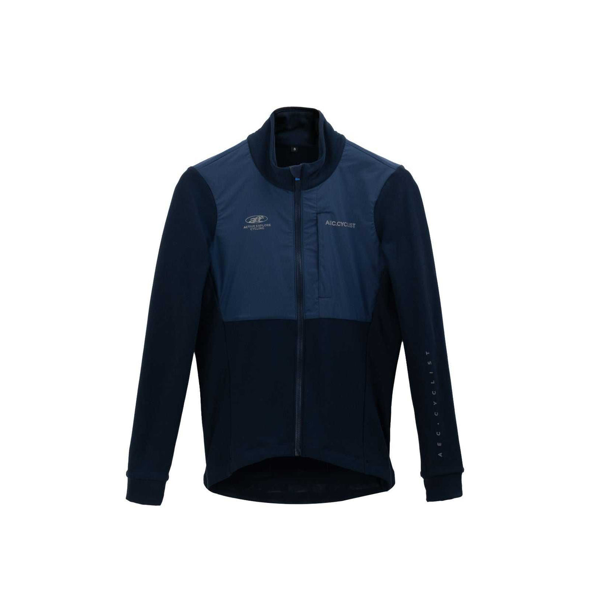 Men's Fleece Cycling Jersey 2026 - Hill - Blue