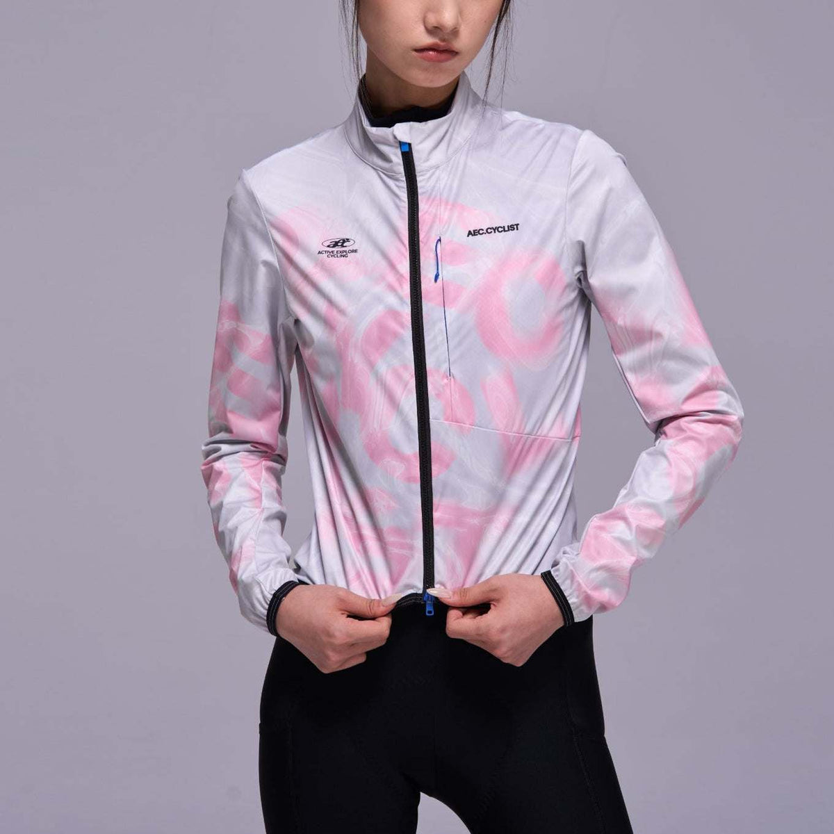 Men's Autumn & Winter Wind Jacket - Mist - Pink
