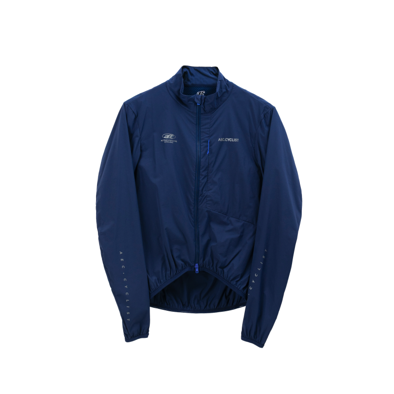 Women's Autumn Winter Windcoat Windbreaker - Hill - Blue