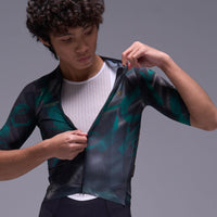 Men's AIR Short Sleeve Jersey - L'Ordre - EmeraldBlack