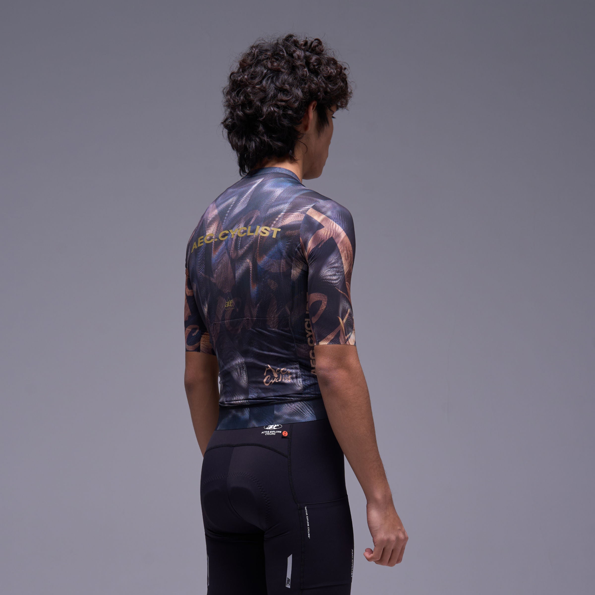 Men's AIR Short Sleeve Jersey - L'Ordre - GoldBlack