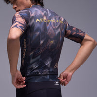 Men's AIR Short Sleeve Jersey - L'Ordre - GoldBlack