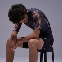 Men's AIR Short Sleeve Jersey - L'Ordre - GoldBlack