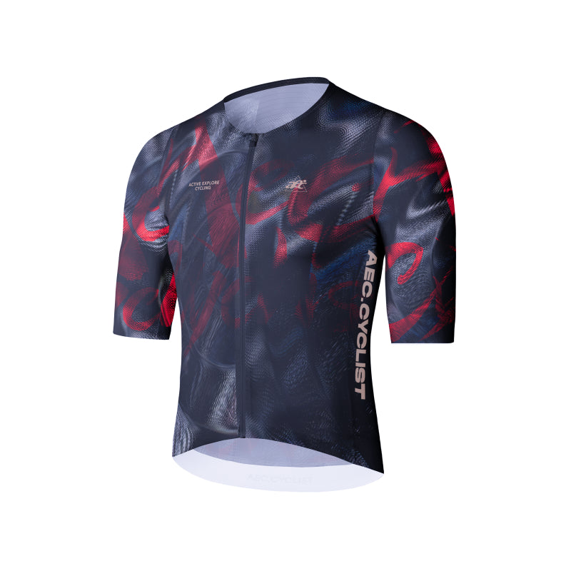 Men's AIR Short Sleeve Jersey - L'Ordre - LavaBlack
