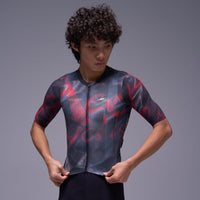 Men's AIR Short Sleeve Jersey - L'Ordre - LavaBlack