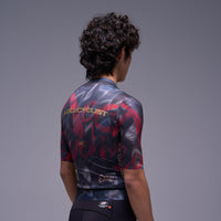Men's AIR Short Sleeve Jersey - L'Ordre - LavaBlack