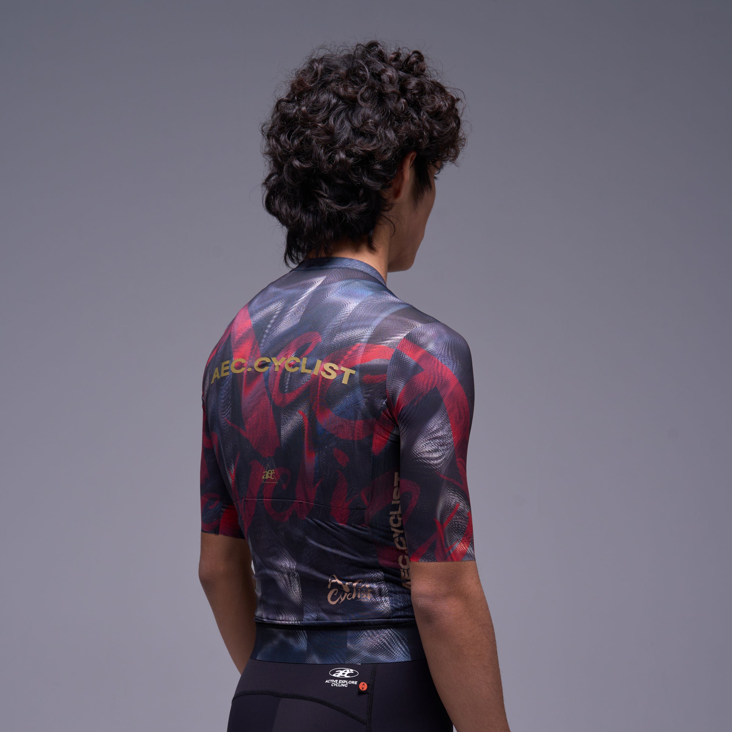 Men's AIR Short Sleeve Jersey - L'Ordre - LavaBlack