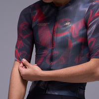 Men's AIR Short Sleeve Jersey - L'Ordre - LavaBlack