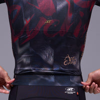 Men's AIR Short Sleeve Jersey - L'Ordre - LavaBlack
