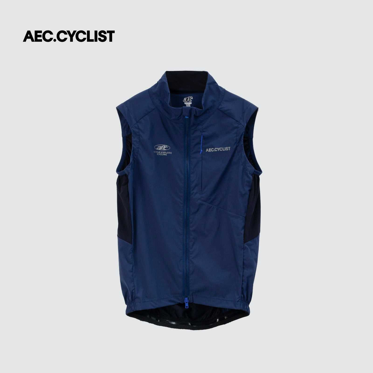 Men's Winter Lightweight Cycling Wind Gilet 2026 - Hill - Blue