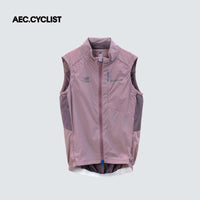 Men's Lightweight Cycling Wind Gilet 2026 - Hill - Purple