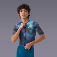 Men's AIR Short Sleeve Jersey - Lux - Aqua