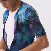 Men's AIR Short Sleeve Jersey - Lux - Aqua