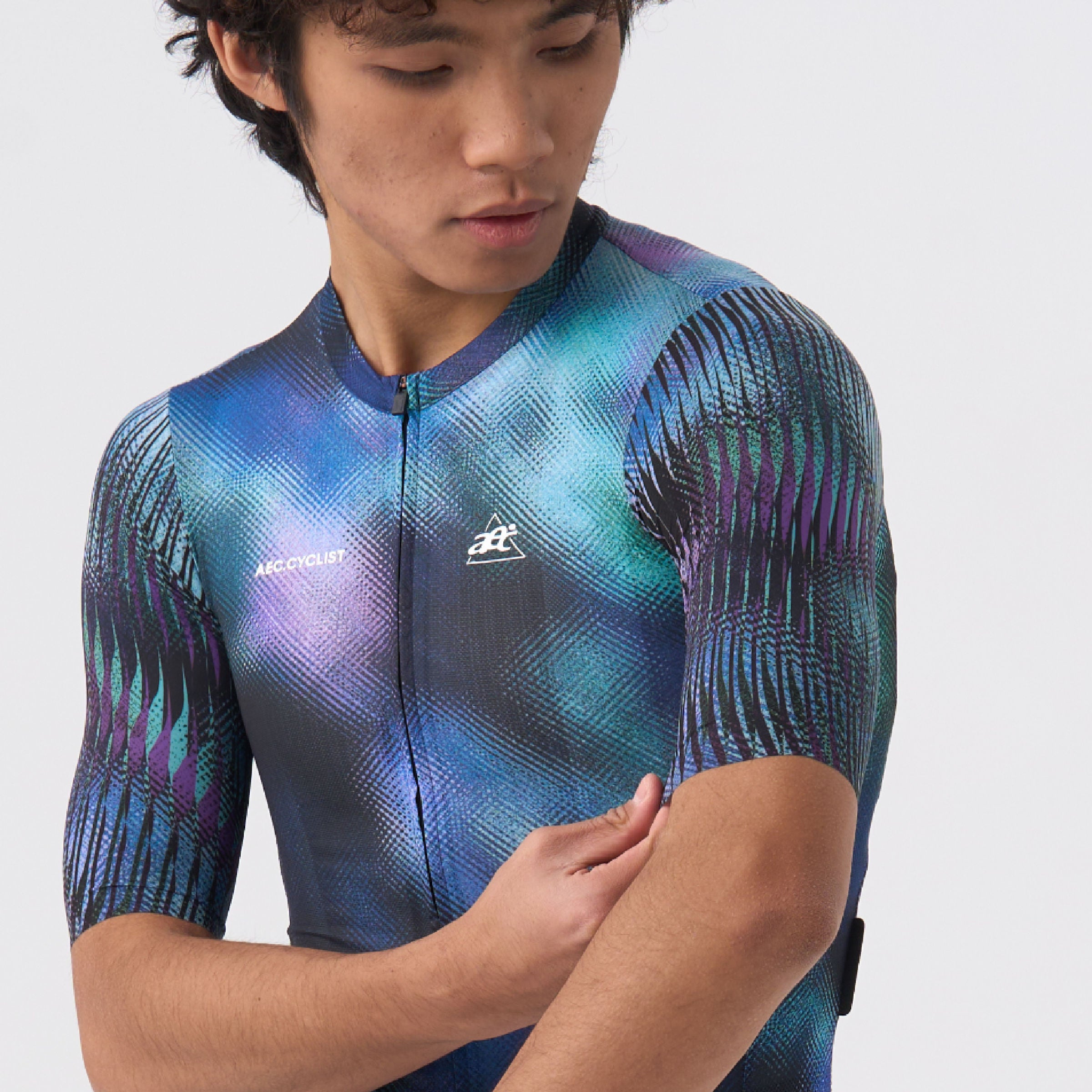 Men's AIR Short Sleeve Jersey - Lux - Aqua