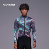 Men's Autumn Winter Wind Jacket - Aurora - Blue