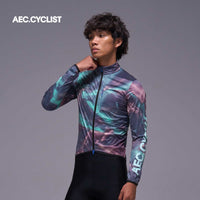 Men's Autumn Winter Wind Jacket - Aurora - Blue