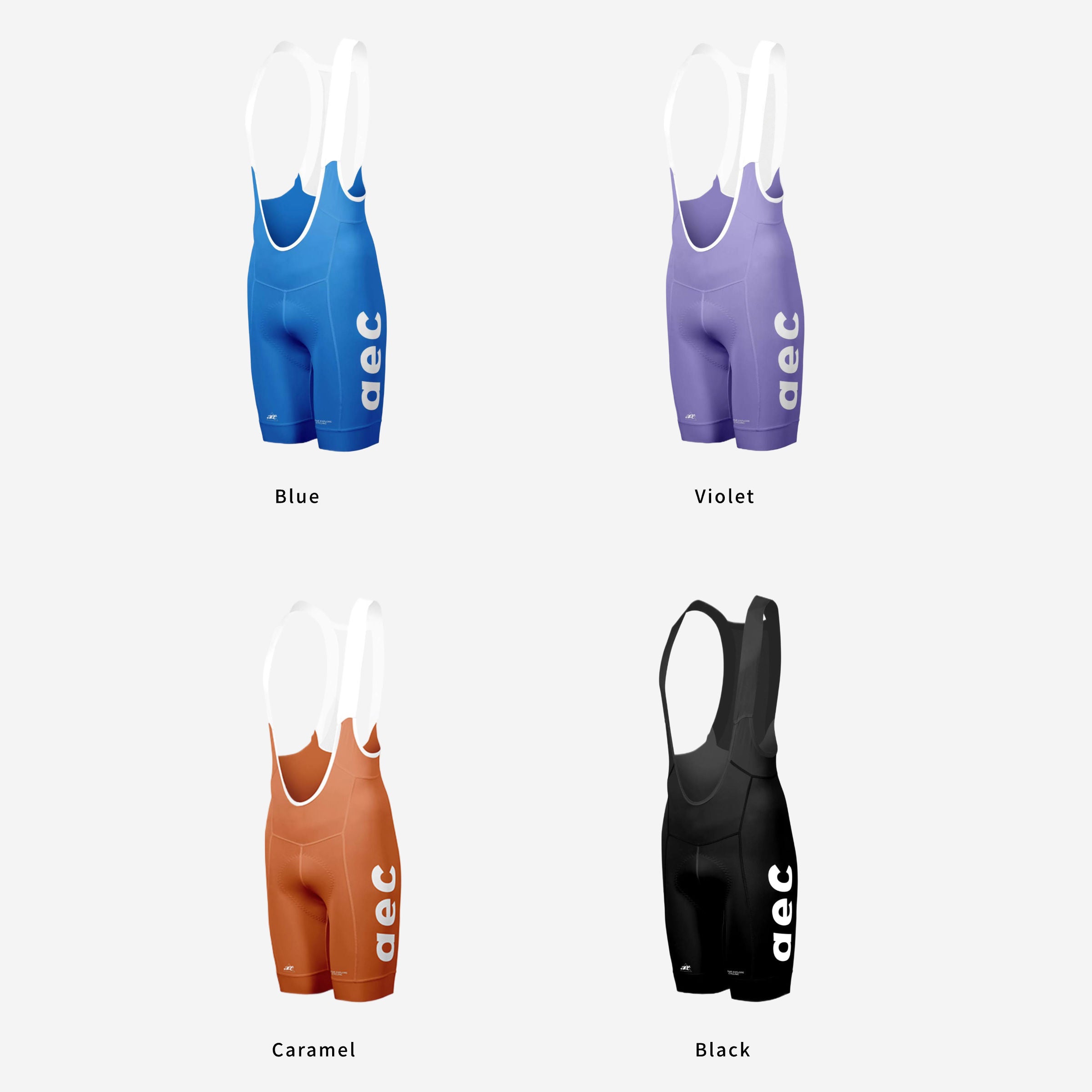 Men's Cycling Bib Shorts - Kinetic Burn