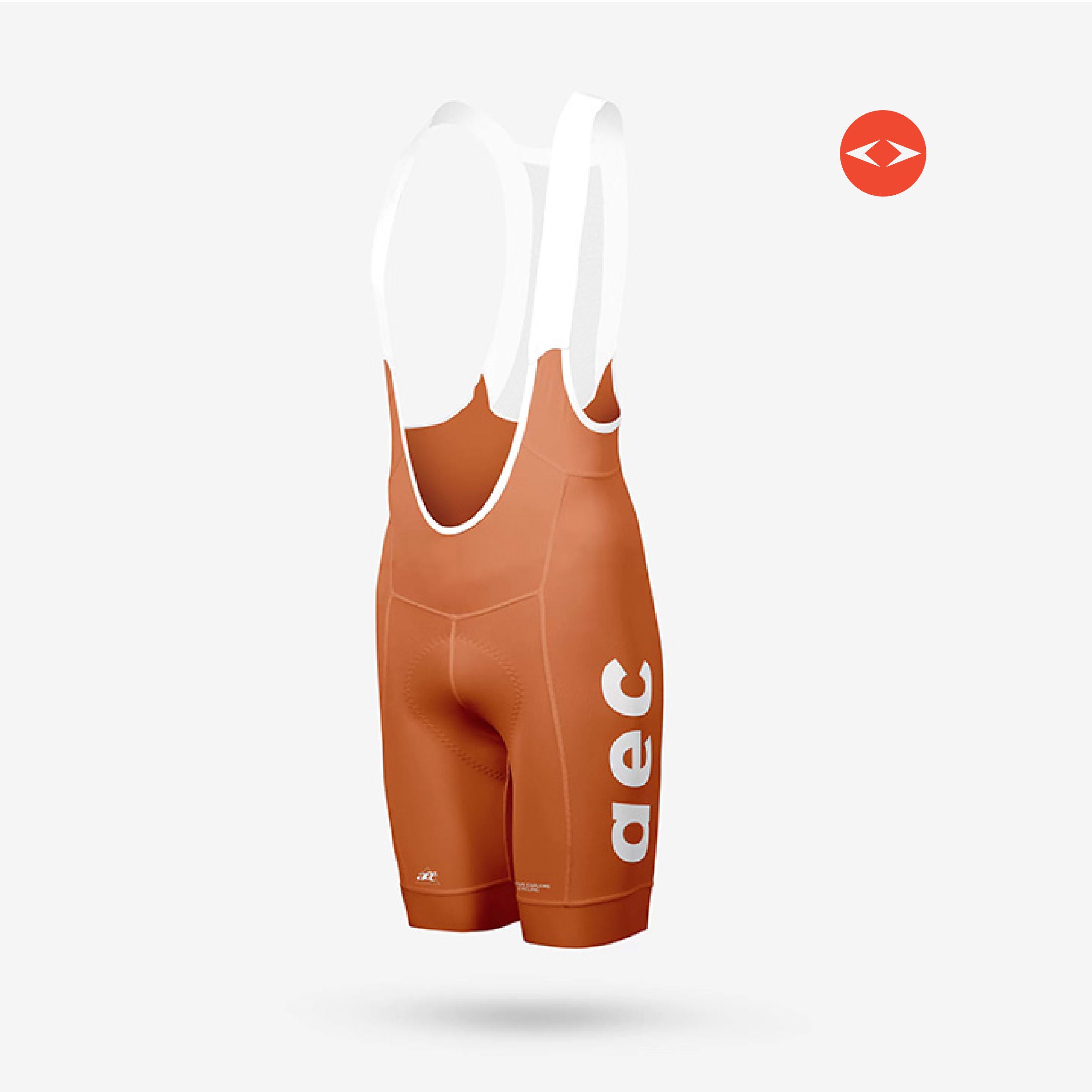 Men's Cycling Bib Shorts - Kinetic Burn
