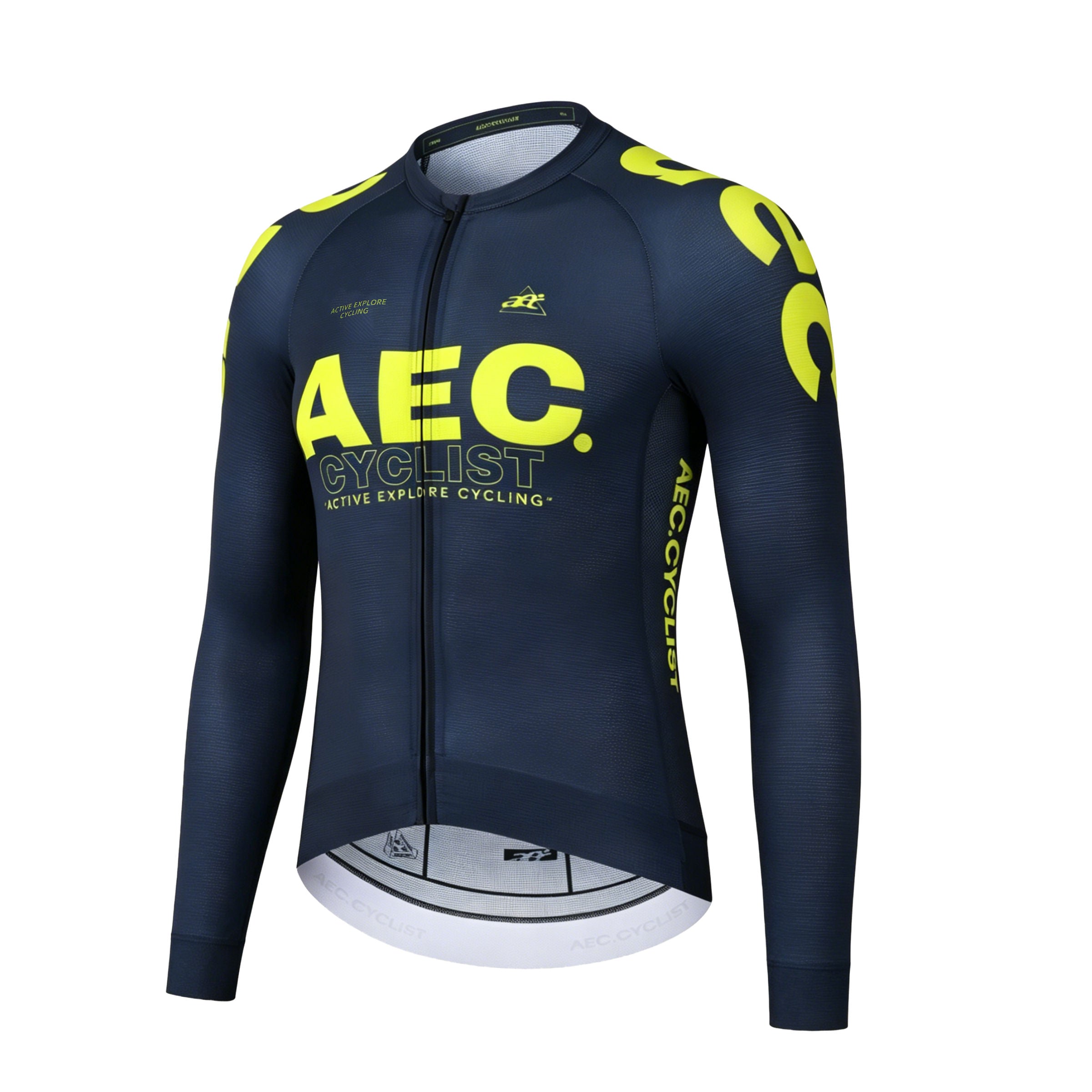 Men's CLASSIC Long Sleeve Jersey - Wind - Lemon