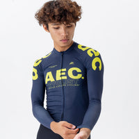 Men's CLASSIC Long Sleeve Jersey - Wind - Lemon