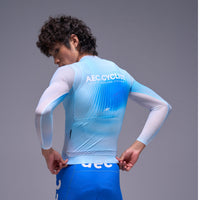 Men's ESSENTIAL Long Sleeve Jersey - Summer - Sky