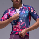 Men's ESSENTIAL Short Sleeve Jersey - Mosaic - Purple