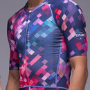 Men's ESSENTIAL Short Sleeve Jersey - Mosaic - Purple