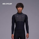 Men's Winter Fleece Cycling Jersey 2026 - Hill - Black