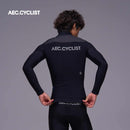 Men's Winter Fleece Cycling Jersey 2026 - Hill - Black