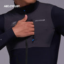 Men's Winter Fleece Cycling Jersey 2026 - Hill - Black