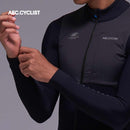 Men's Winter Fleece Cycling Jersey 2026 - Hill - Black