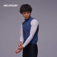 Men's Winter Lightweight Cycling Wind Gilet 2026 - Hill - Blue
