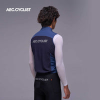 Men's Winter Lightweight Cycling Wind Gilet 2026 - Hill - Blue