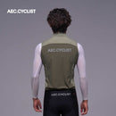 Men's Winter Lightweight Cycling Wind Gilet 2026 - Hill - Green