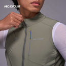 Men's Winter Lightweight Cycling Wind Gilet 2026 - Hill - Green