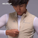 Men's Winter Lightweight Cycling Wind Gilet 2026 - Hill - Khaki