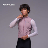 Men's Lightweight Cycling Wind Gilet 2026 - Hill - Purple