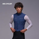 Men's Winter Cycling Wind Gilet 2026 - Hill - Blue