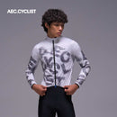 Men's Autumn Winter Wind Jacket - Mist - Silver Grey