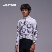 Men's Autumn Winter Wind Jacket - Mist - Silver Grey