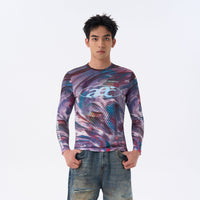 Men's Casual Cycling Shirt - Swirl