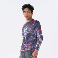 Men's Casual Cycling Shirt - Swirl