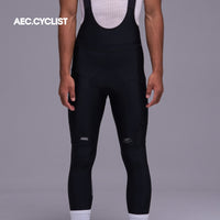 Men's Winter Fleece Cycling Long Pants -Wilderness-Black