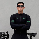 Men's WINTER thermal Jersey - Shadow - Green
