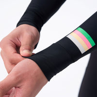Men's WINTER thermal Jersey - Shadow - Rainbow