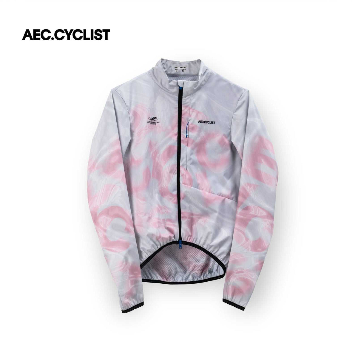Men's Autumn Winter Wind Jacket - Mist - Pink